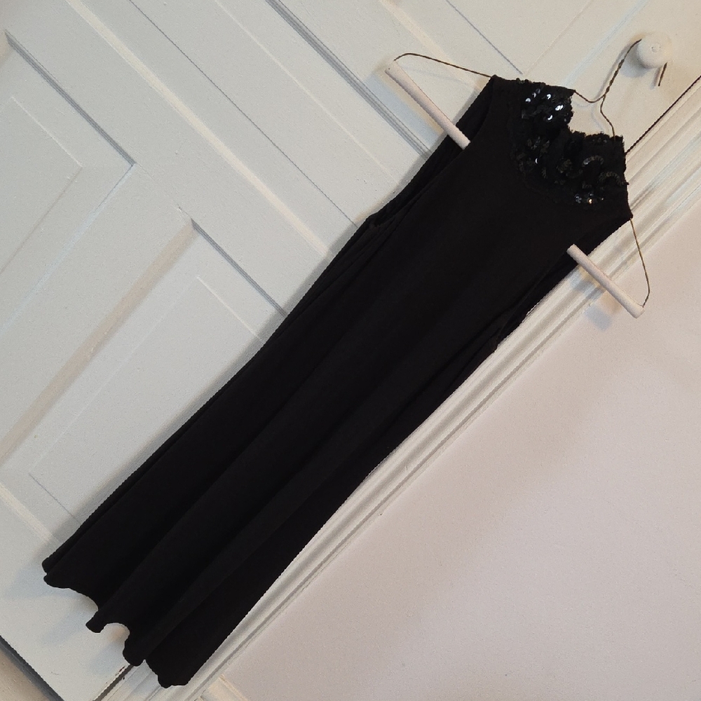 Jessica McClintock Black Sleeveless Dress